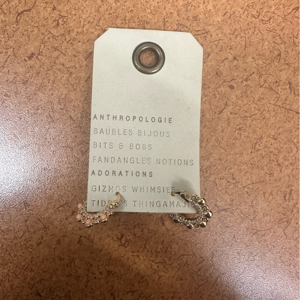 NWT- Anthropologie Hoop Earrings